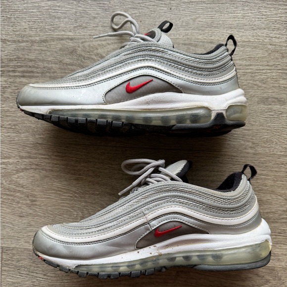 Nike Air Max 97 Silver Bullet - Men Size 7 Women 8.5 - Picture 2 of 7